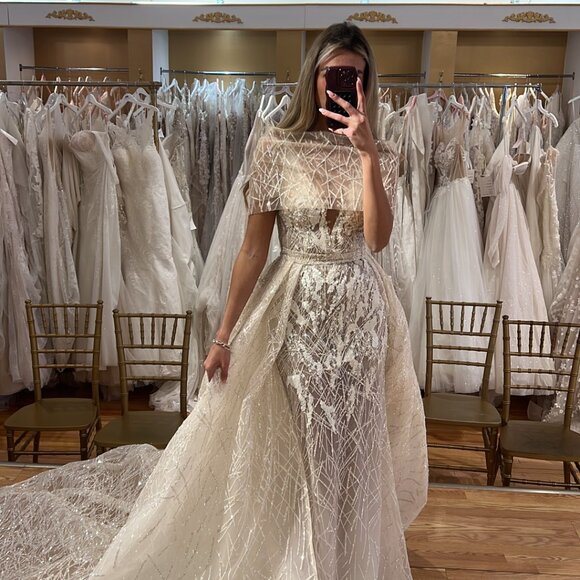 WEDDING DRESS!!! MILLA NOVA - Picture 5 of 12